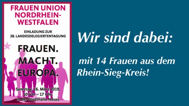 Landesdelegiertentagung der Frauen Union NRW in Neuss