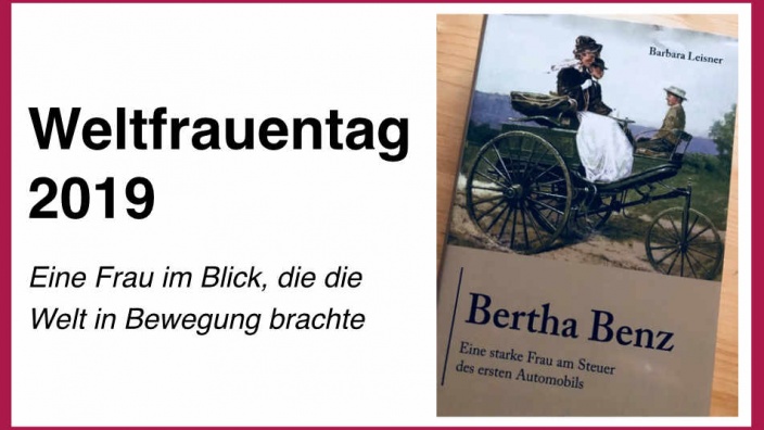 Weltbewegende Frau: Bertha Benz unternimmt die erste Fahrt mit dem Automobil