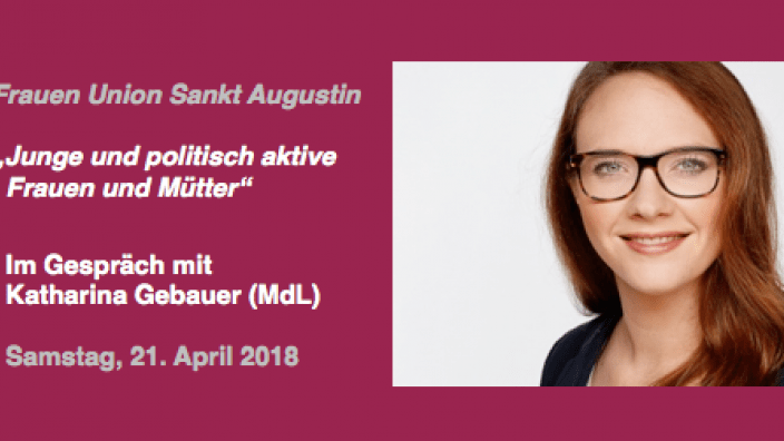 Informationen aus erster Hand: Im Gespräch mit Katharina Gebauer (MdL)