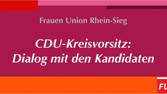 FU Rhein-Sieg: Einladung zum Dialoggespräch beim CDU-Kreisvorsitz