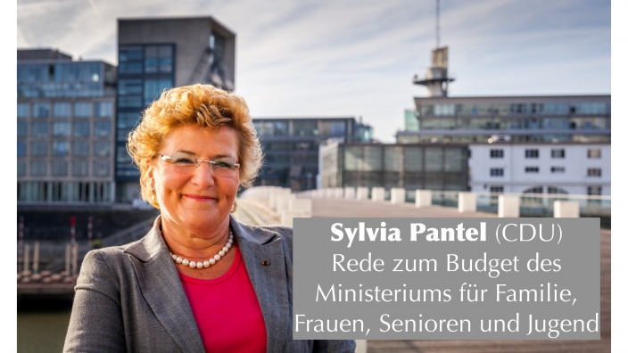 Budgetverwendung des Familienministeriums: Sylvia Pantel nennt Zahlen