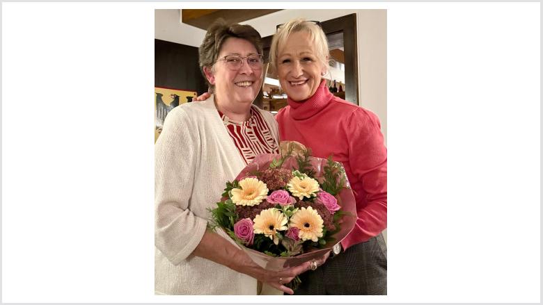 Jutta Parpart bleibt als Schatzmeisterin im Vorstand.