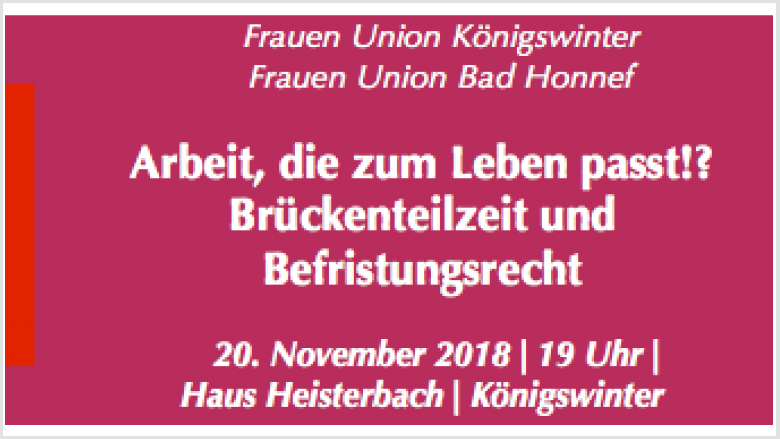 Informationsveranstaltung im Haus Heisterbach: Ebba Herfs-Röttgen, Fachanwältin für Arbeitsrecht, informiert. Informationsveranstaltung im Haus Heisterbach: Ebba Herfs-Röttgen, Fachanwältin für Arbeitsrecht, informiert.