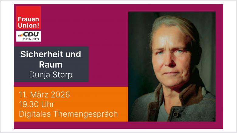 Einladung zum Themengespräch: Sicherheit und Raum