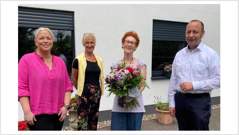 Petra Vogel-Jones hat das kreiseigene Frauenhaus in einer wichtigen Übergangsphase geleitet. Jetzt geht sie in Ruhestand.