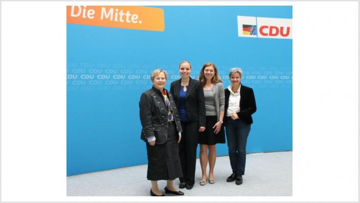 Charlotte Schölgens zur stell. Vorsitzenden der Deutschen Sektion der Europäischen Frauen Union gewählt 