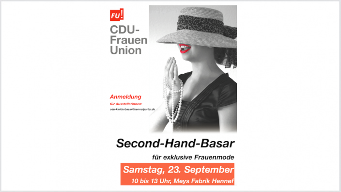 FU Hennef: Second-Hand-Basar für exklusive Frauenmode 2017
