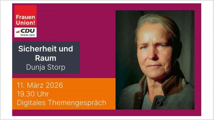 Einladung zum Themengespräch: Sicherheit und Raum