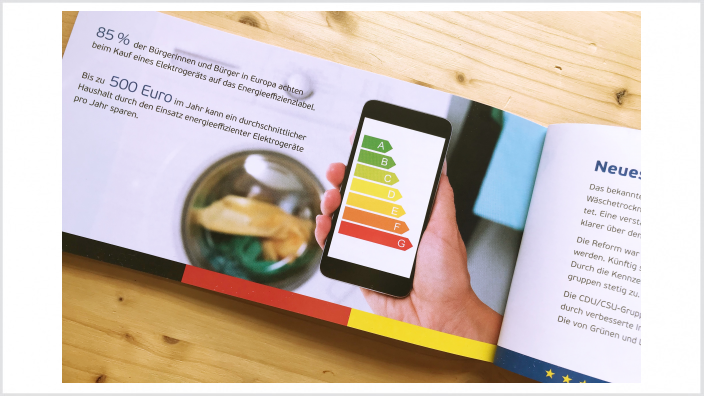 Energieeffizienzklassen sind eine wichtige Information zum Energieverbrauch